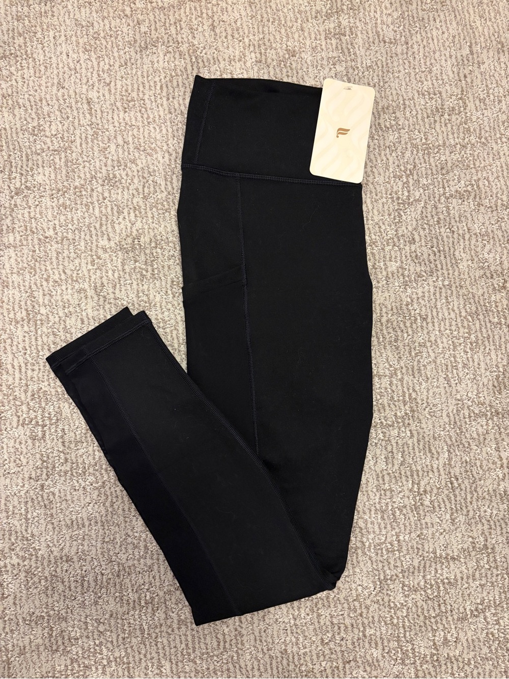 Fabletics Women’s Black PowerHold Athletic Leggings